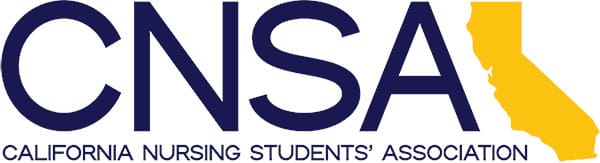 California Nursing Students' Association logo